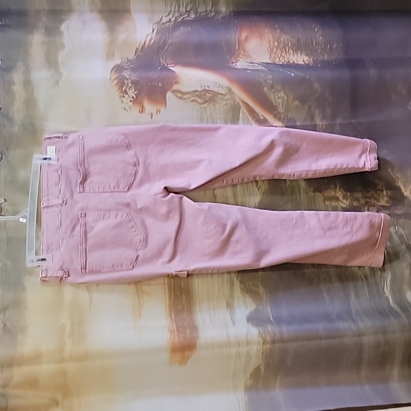Light pink drawstring cargo pants - Picture 4 of 4